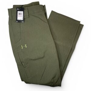 Under Armour Tactical Elite Flat Front Pants Men's 32/30 Marine Green NEW